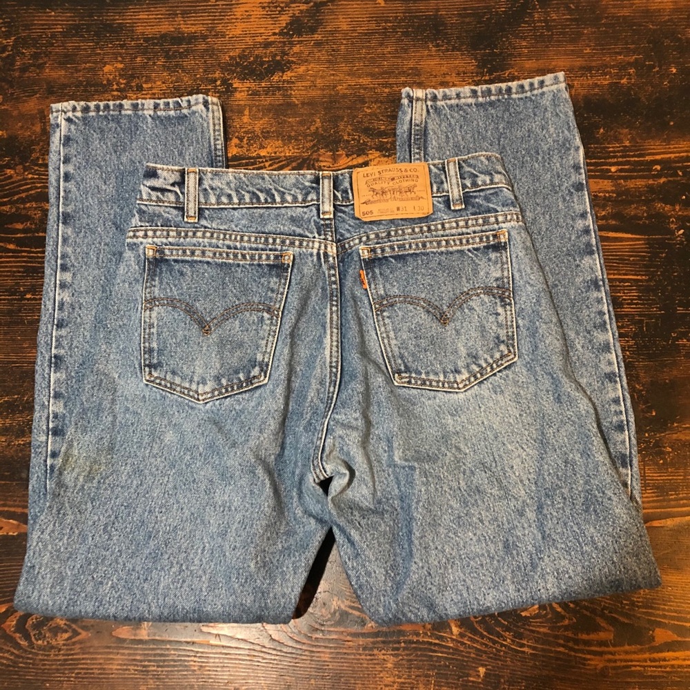 Vintage Orange Tab Levi’s 505